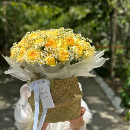Композиция в корзине
